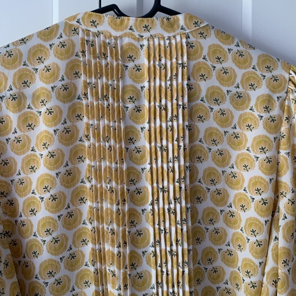 Yellow Patterned Women's Top - Picture 8 of 10